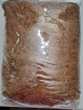 Plush Faux Fur Throw Pillow Cover 2 Pack in Rich Camel Brown